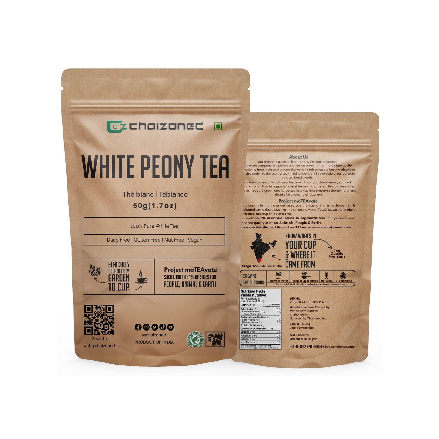 White Peony Tea | Loose Leaf Tea