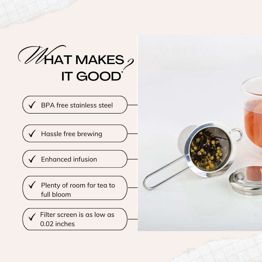 Mesh Tea Infuser | Silver