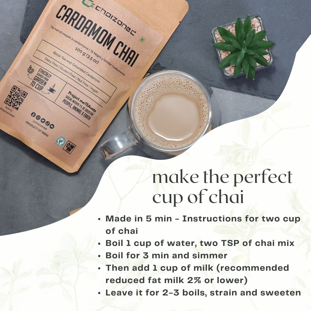 Indian Cardamom Chai