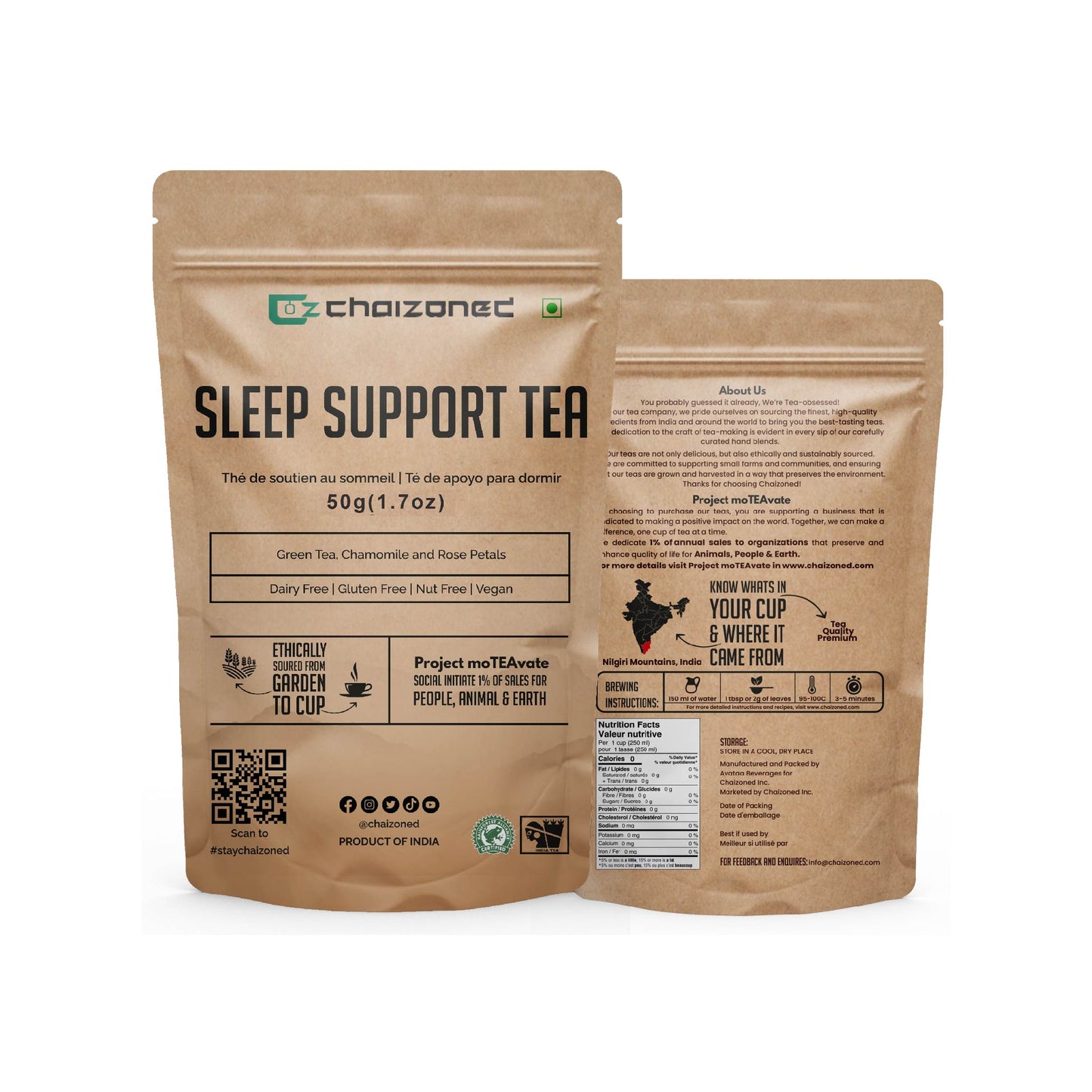 Chamomile Sleep Support Tea