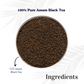 Assam Loose Leaf Black Tea, Premium Indian Black Tea, Strong & Malty, 500g Resealable Pouch