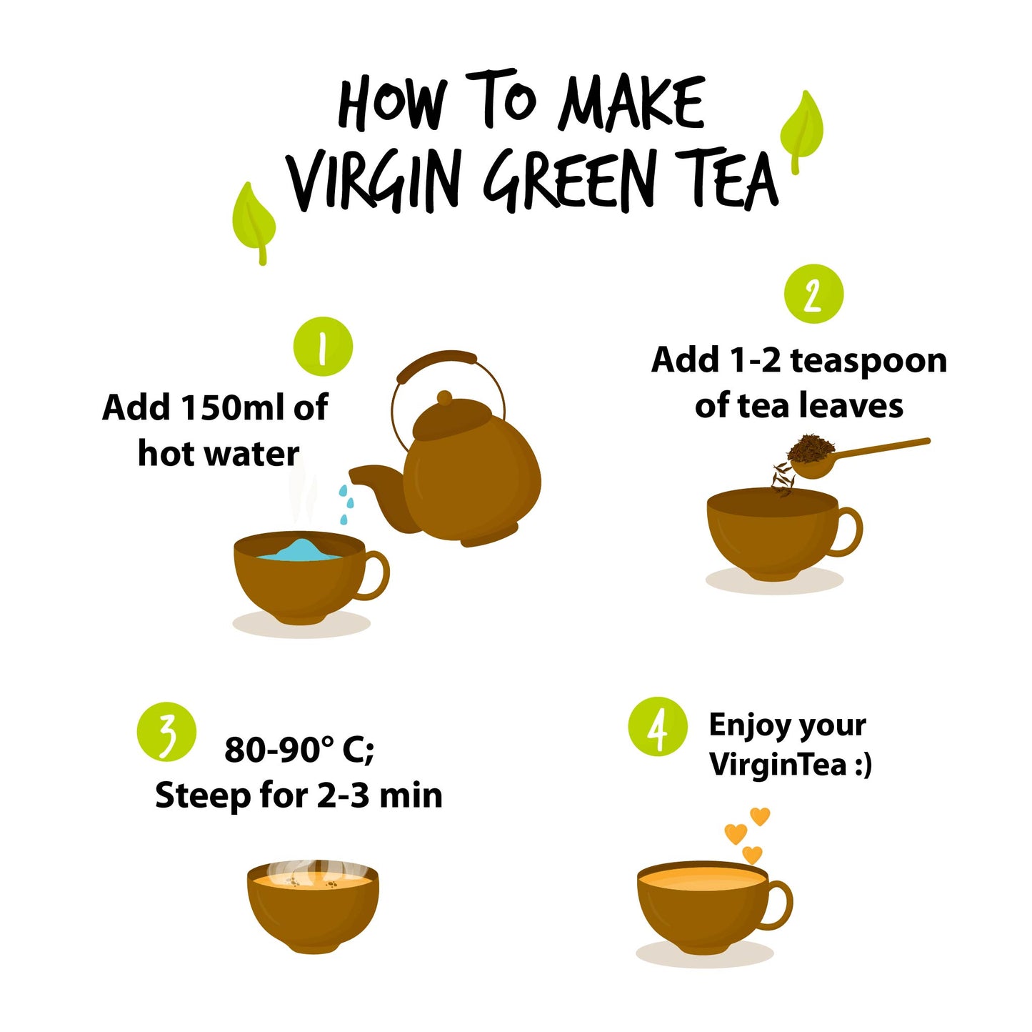 Unblended Green Loose Leaf Tea