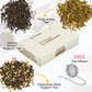 Rest & Recharge Tea Gift Set - Chamomile Sleep Support Tea, Oolong Weight Support Tea & Virgin Green Tea with free Tea Infuser