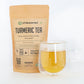Turmeric Herbal Loose Leaf Tea | Turmeric Tea with Dried Green Tea Leaves | Turmric Tea Loose Leaf | Makes 50+ Cups | 100g (3.5oz)