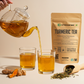 Turmeric Herbal Loose Leaf Tea | Turmeric Tea with Dried Green Tea Leaves | Turmric Tea Loose Leaf | Makes 50+ Cups | 100g (3.5oz)
